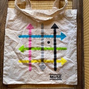 😍”Muse” Band Canvas Tote FIRM